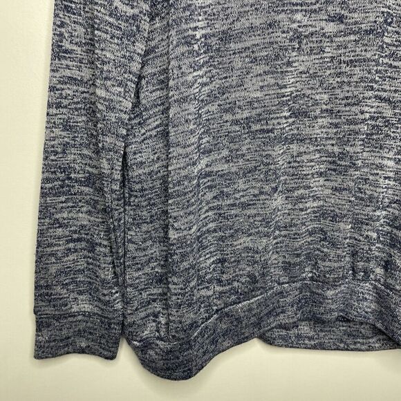 OLD NAVY Sweater Womens Large Heather Blue Pullover NEW Relaxed Stretch - Picture 4 of 11